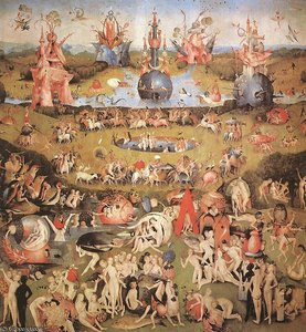 Garten Der Lusten – Zentrales Panel Des Triptychons — Hieronymus Bosch