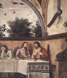Last Supper (detail) — Domenico Ghirlandaio