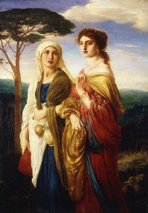 Judith And Her Attendant - — Simeon Solomon
