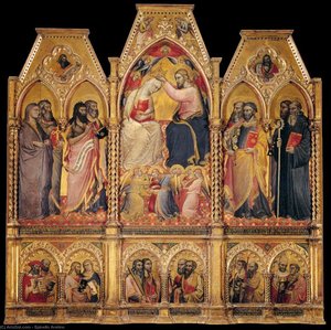 Coronation Of The Virgin — Spinello Aretino