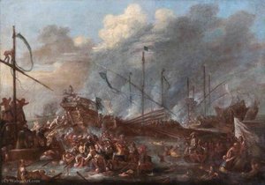 The Battle Of Lepanto, 7 October (1571) — Jan Wyck