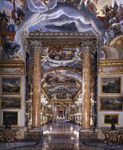 View Of The Grande Galleria — Johann Paul Schor