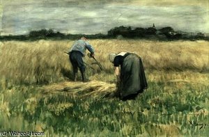 The Harvest — Anton Mauve