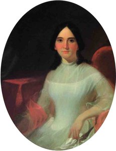 Portrait Of Mrs. George Caleb Bingham (nee. Eliza K. Thomas) — George Caleb Bingham