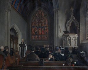 Interior Of St Mary's Church, Arbroath — Patrick Allan Fraser