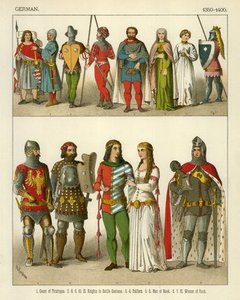 German Costume - (9) — Albert Kretschmer