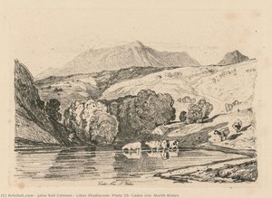 Liber Studiorum: Plate 15, Cader Iris, North Wales — John Sell Cotman