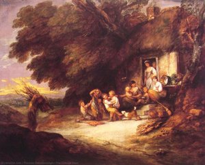 La Porta Del Cottage — Thomas Gainsborough