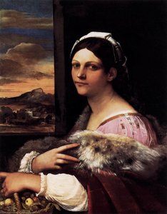 A Young Roman Woman — Sebastiano Del Piombo