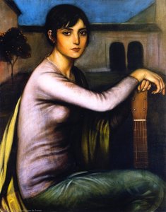 Tristeza Andaluza (also Known As Melancholy) — Córdoba Julio Romero De Torres