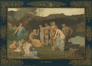 Rest — Pierre Cécile Puvis De Chavannes