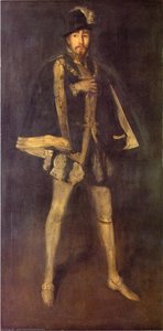 Arrangement In Black, No. 3. Sir Henry Irving As Philip Ii Of Spain — James Abbott Mcneill Whistler