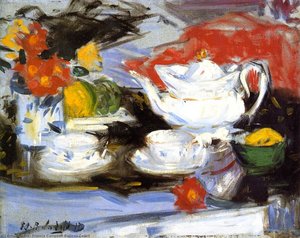 Still Life With White Teapot — Francis Campbell Bolleau Cadell