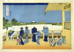 Gohyaku Rakanji — Katsushika Hokusai