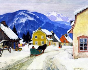 Laurentian Village — Clarence Alphonse Gagnon