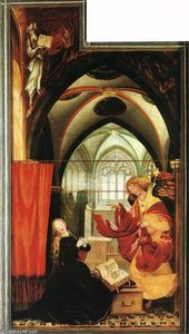 The Annunciation — Matthias Grünewald