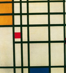 Composition With Red, Yellow And Blue 1 — Piet Mondrian