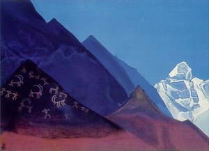 Sziklák Ladakhból — Roerich, Nicholas
