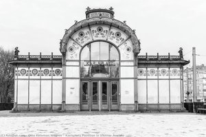 Karlsplatz Pavillion In Vienna, Austria — Otto Koloman Wagner