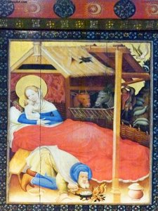 Geburt Christi Wildunger Altar Konrad Von Goes — Konrad Von Soest