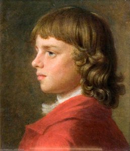 Portrait Of A Boy In A Red Coat — John Peter Russell