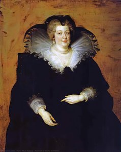 Retrato De María De Medici — Pedro Pablo Rubens