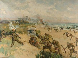 D Day, 6 June 1944 — Leslie Arthur Wilcox