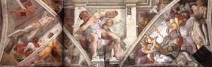Frescoes Above The Altar Wall — Michelangelo Buonarroti