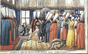 Audience Of An Ambassador With The Grand Vizir — Jean Baptiste Vanmour