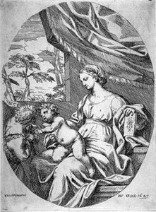 The Virgin And Child With The Young St. John The Baptist — Carlo Maratta