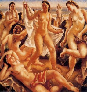 Bañistas 2 — Aurelio Arteta