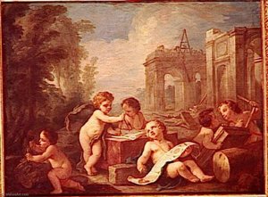 L'architecture — Charles-joseph Natoire