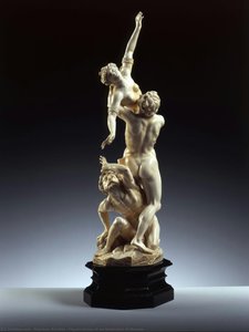 Figure Group Of An Abduction Of Women — Melchior Barthel
