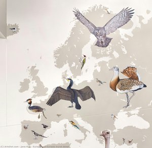 Europe And Eurasia Mural Detail — Džejn Kim