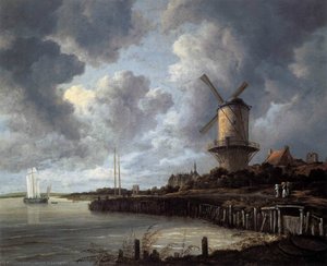 The Windmill At Wijk Bij Duurstede — Jacob Isaackszoon Van Ruisdael