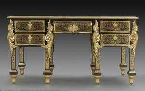 Kneehole Desk — André-charles Boulle