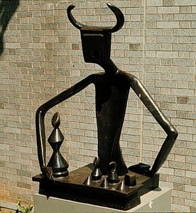 Der König Spielt Mit Der Königin — Max Ernst