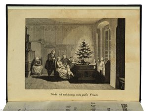 Karl Reinthaler: Adam And Christ Or The Christmas Tree In M. Luthers Nursery — Carl Martin Reinthaler