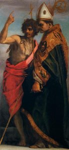 Sts John The Baptist And Bernardo Degli Uberti — Andrea Del Sarto