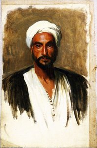 Man With A White Turban — John Singer Sargent