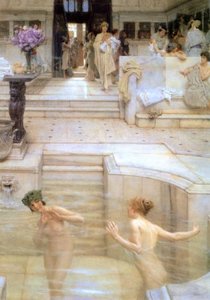 A Favourite Custom — Lourens Alma Tadema