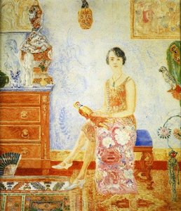 Portrait D' Alexandra Daveluy — James Ensor