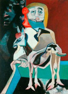 Woman And Goat — روبرت كولكون