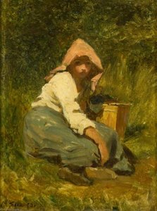 A Girl — Pierre Edouard Frère