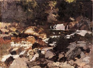 German Wildbach, Saut Du Doubs — Carl Eduard Schuch