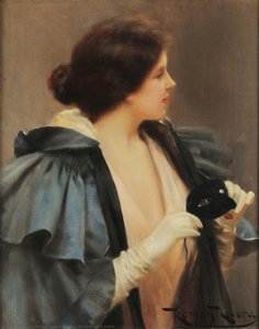 Woman With Mask — Roman Ribera Cirera