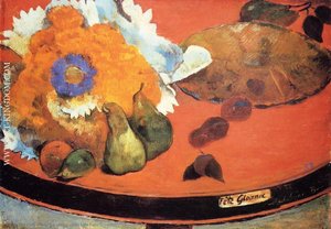 Still Life Fete Gloanec — Eugène Henri Paul Gauguin