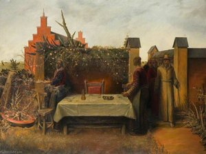 The Supper At Emmaus — Albert Anthony Houthuesen
