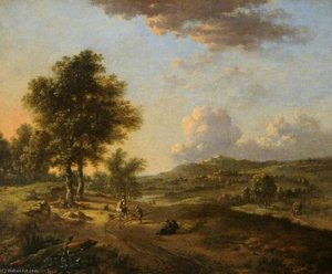 Landscape The Mendicant — Jan Jansz Wijnants