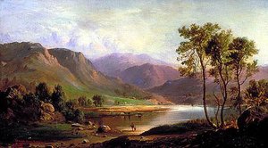 Loch Long, (painting) — Robert Seldon Duncanson